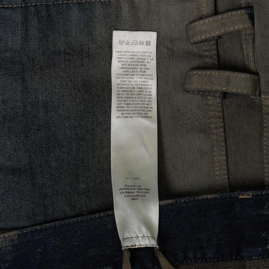 Stefan Cargo Shorts 14oz Darkdust Degrade Slub Denim - 3