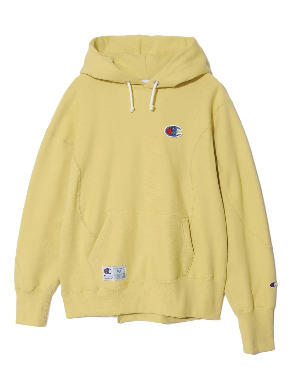 logo-patch drawstring hoodie - 1