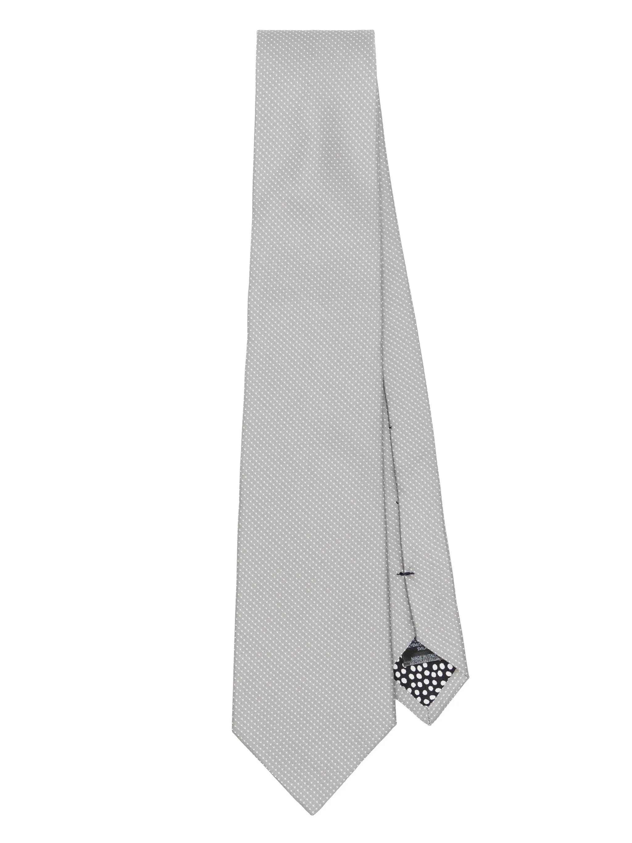 Mini Dot Silk Tie - 1