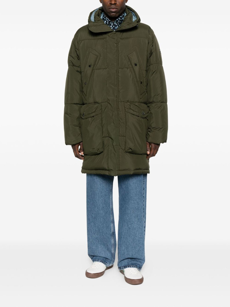 Paul Smith hooded quilted coat outlook