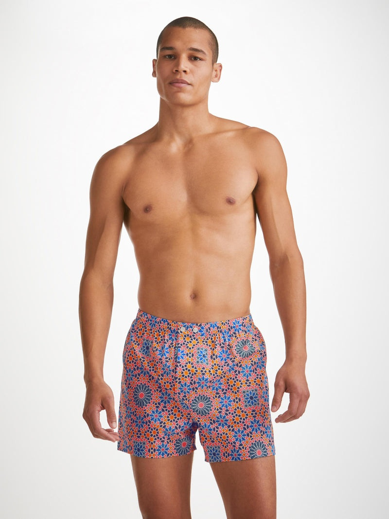 Men's Classic Fit Boxers Ledbury 69 Cotton Batiste Multi 2