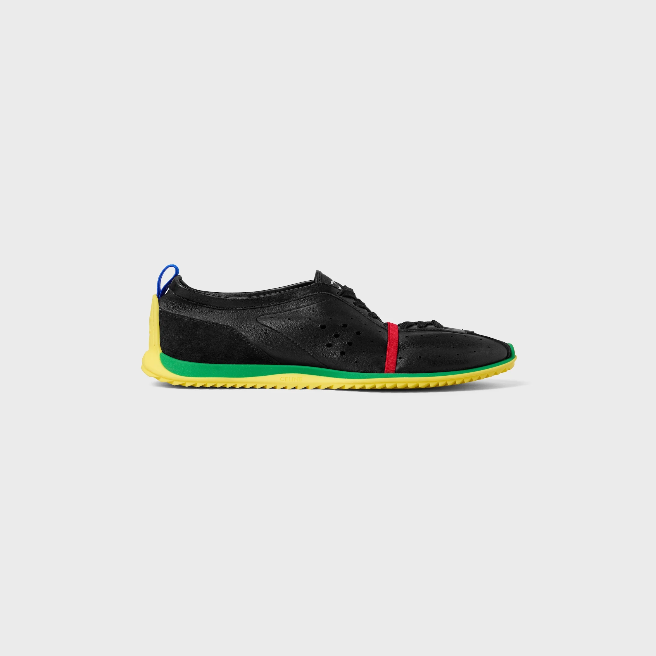 SOFT SNEAKER IN STRETCH LAMBSKIN, SUEDE CALFSKIN AND LAMBSKIN - 1