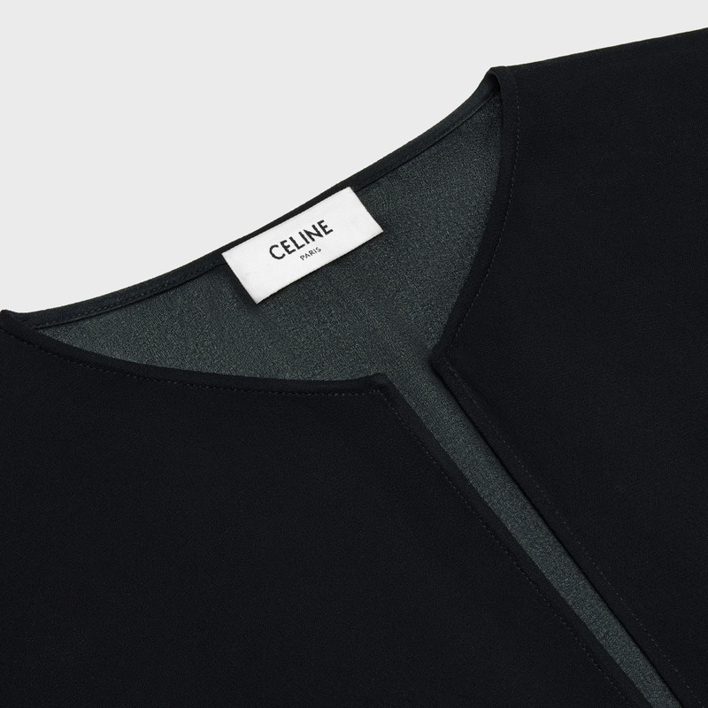 CAFTAN TUNIC IN VISCOSE GEORGETTE 3