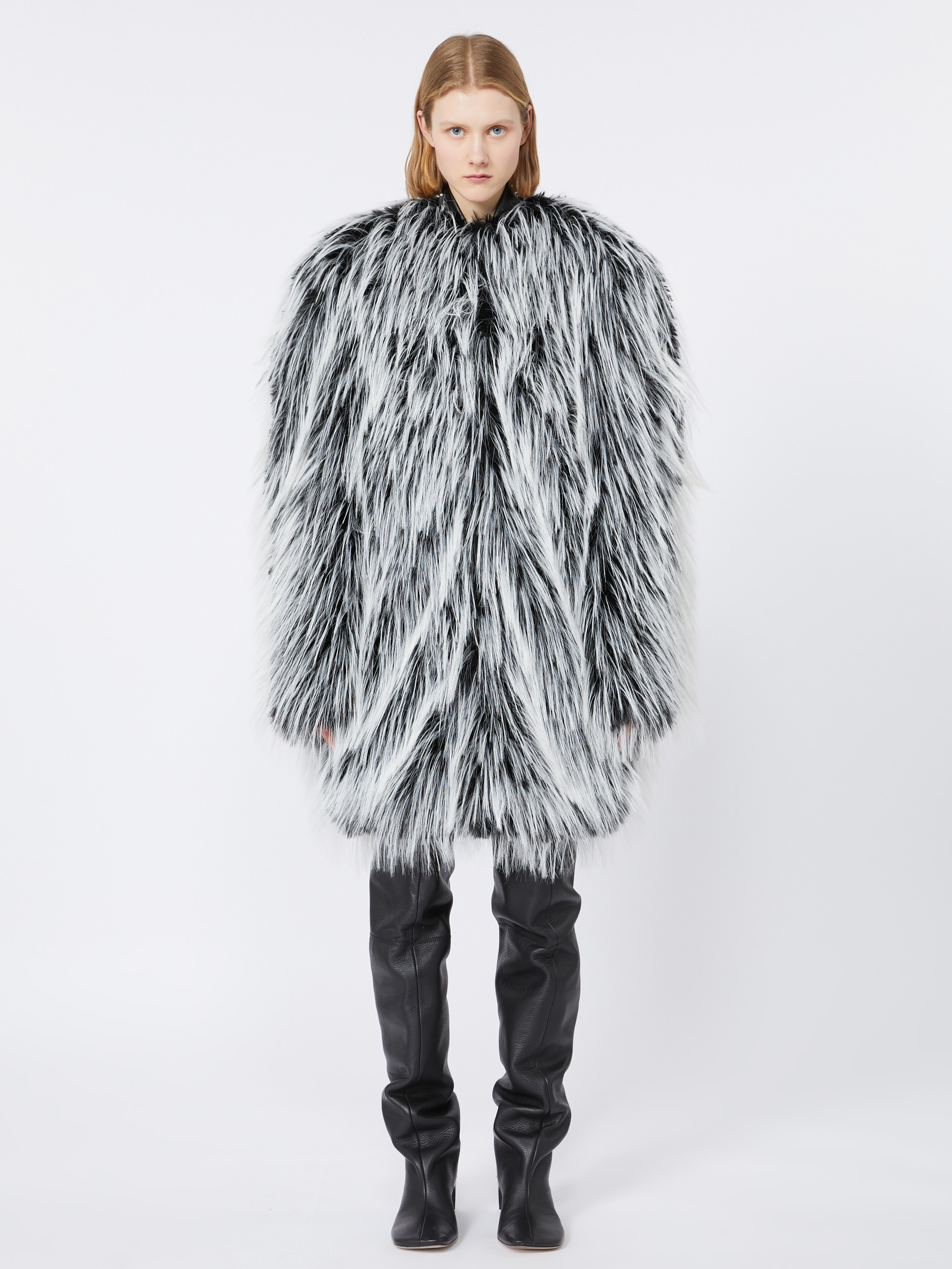 ADESSO1234 Oversized two-tone jacket - RUNWAY - 3