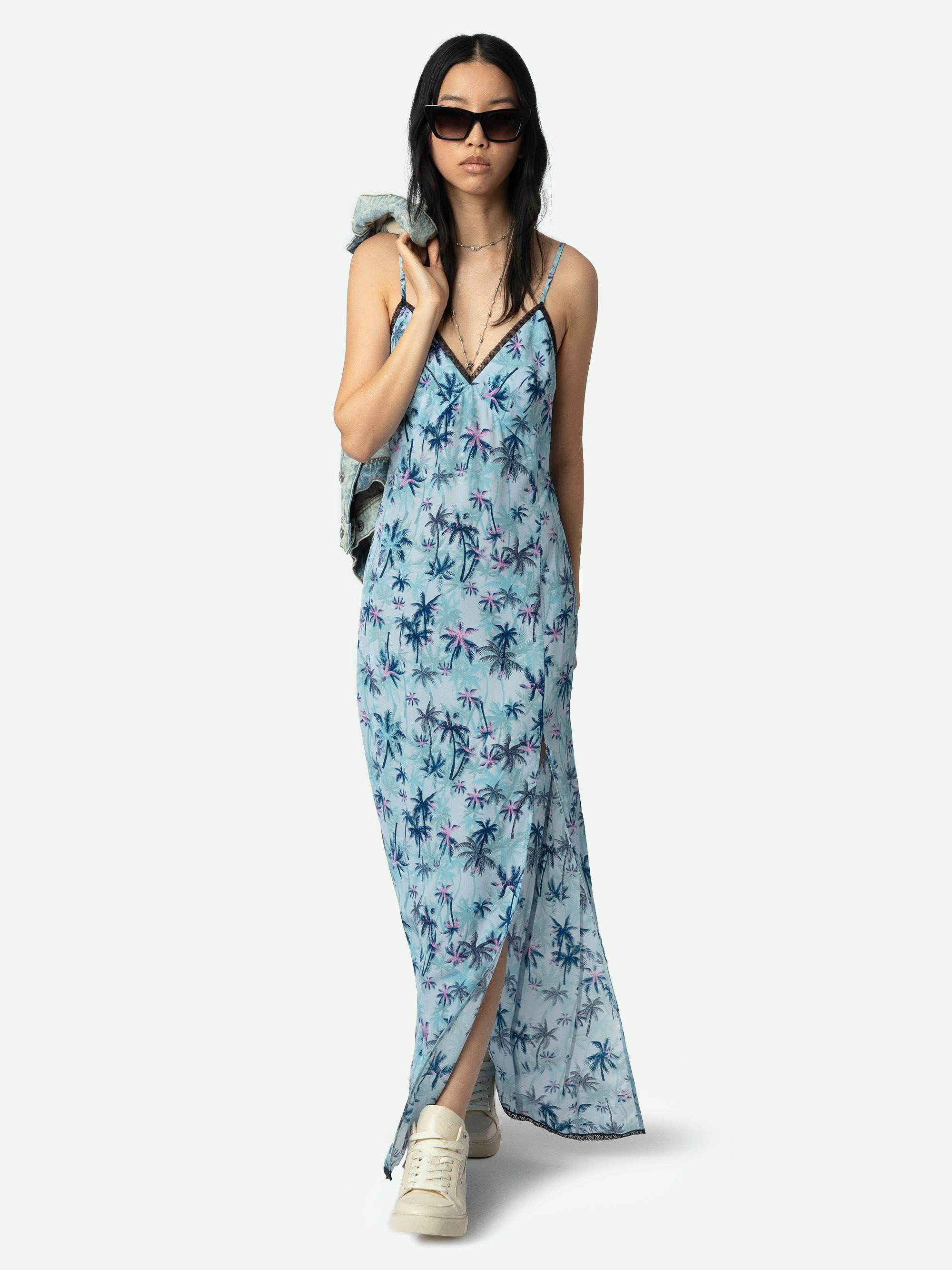 Ramelil Silk Vacation Dress - 4