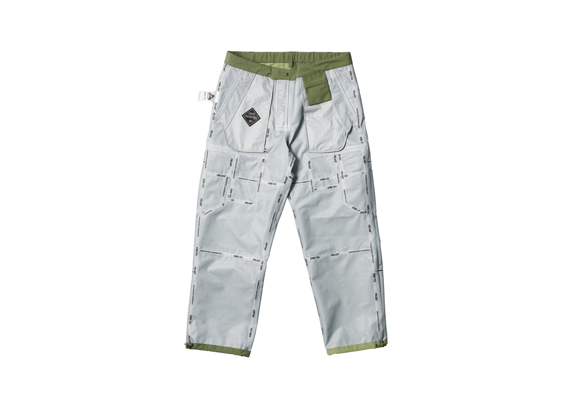 PALACE ENGINEERED GARMENTS GORE-TEX FA PANT OLIVE - 8