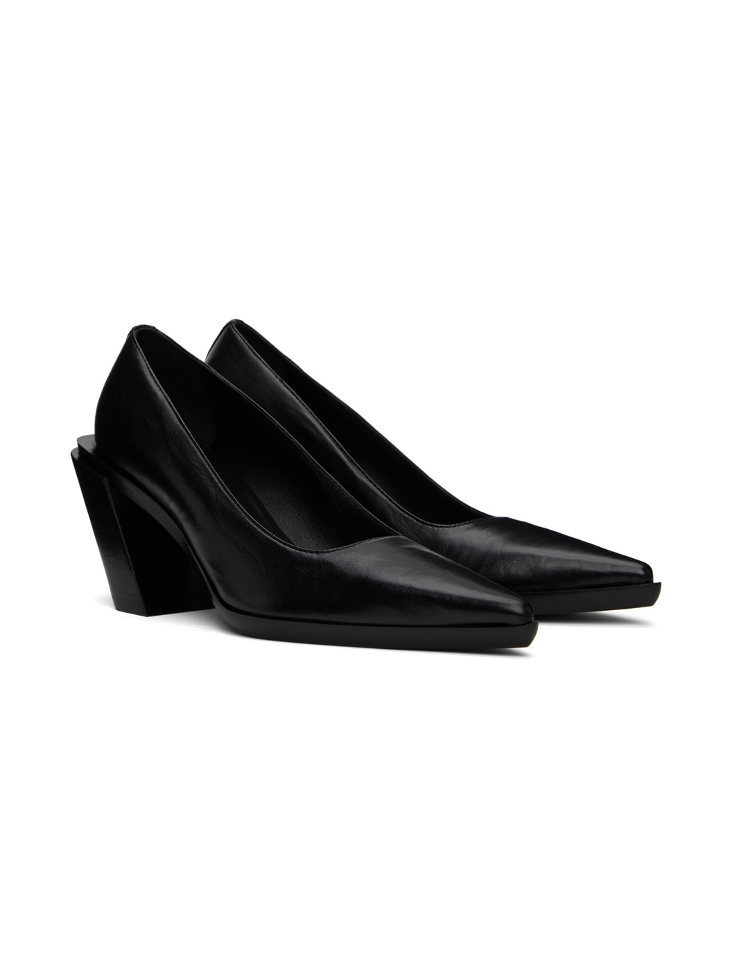 Black Alexandirna Heels - 4