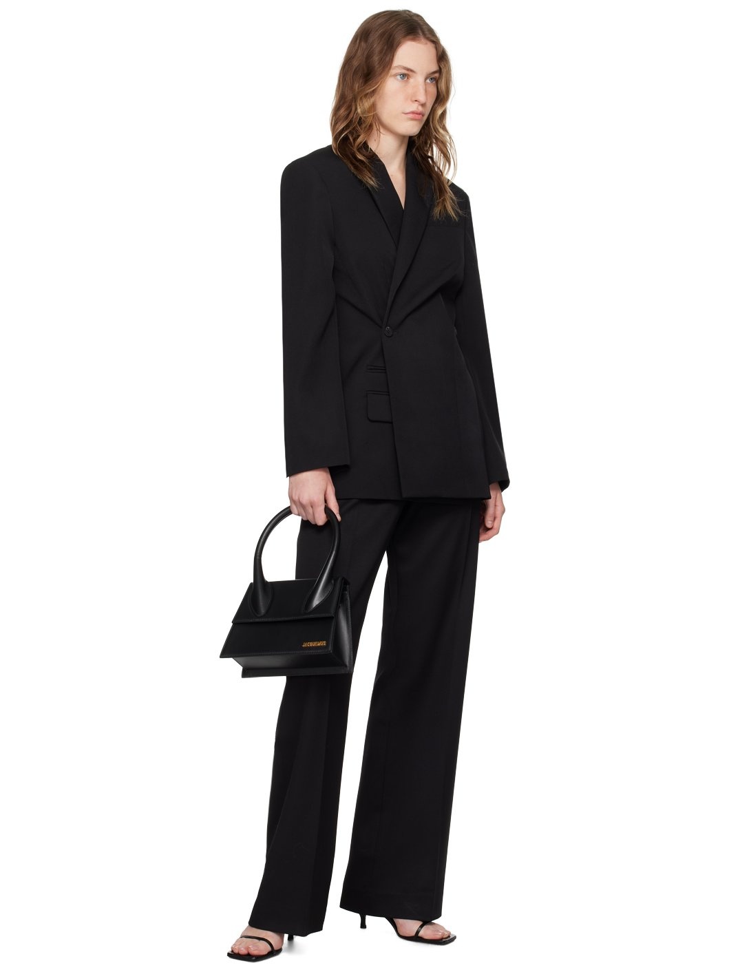 Black La Casa 'La veste Tibau' Blazer - 4