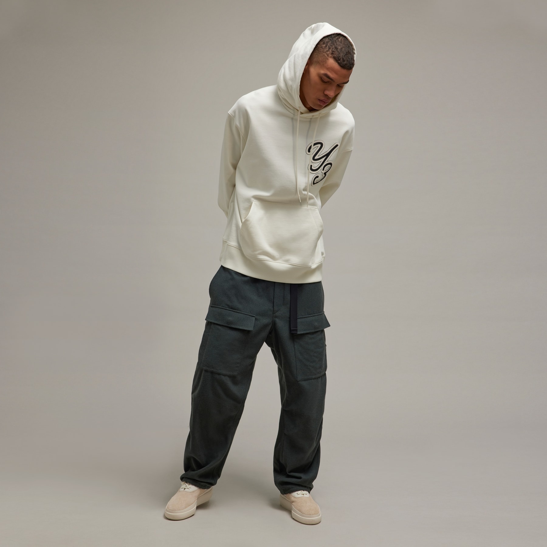 Y-3 Graphic Logo Hoodie - 5
