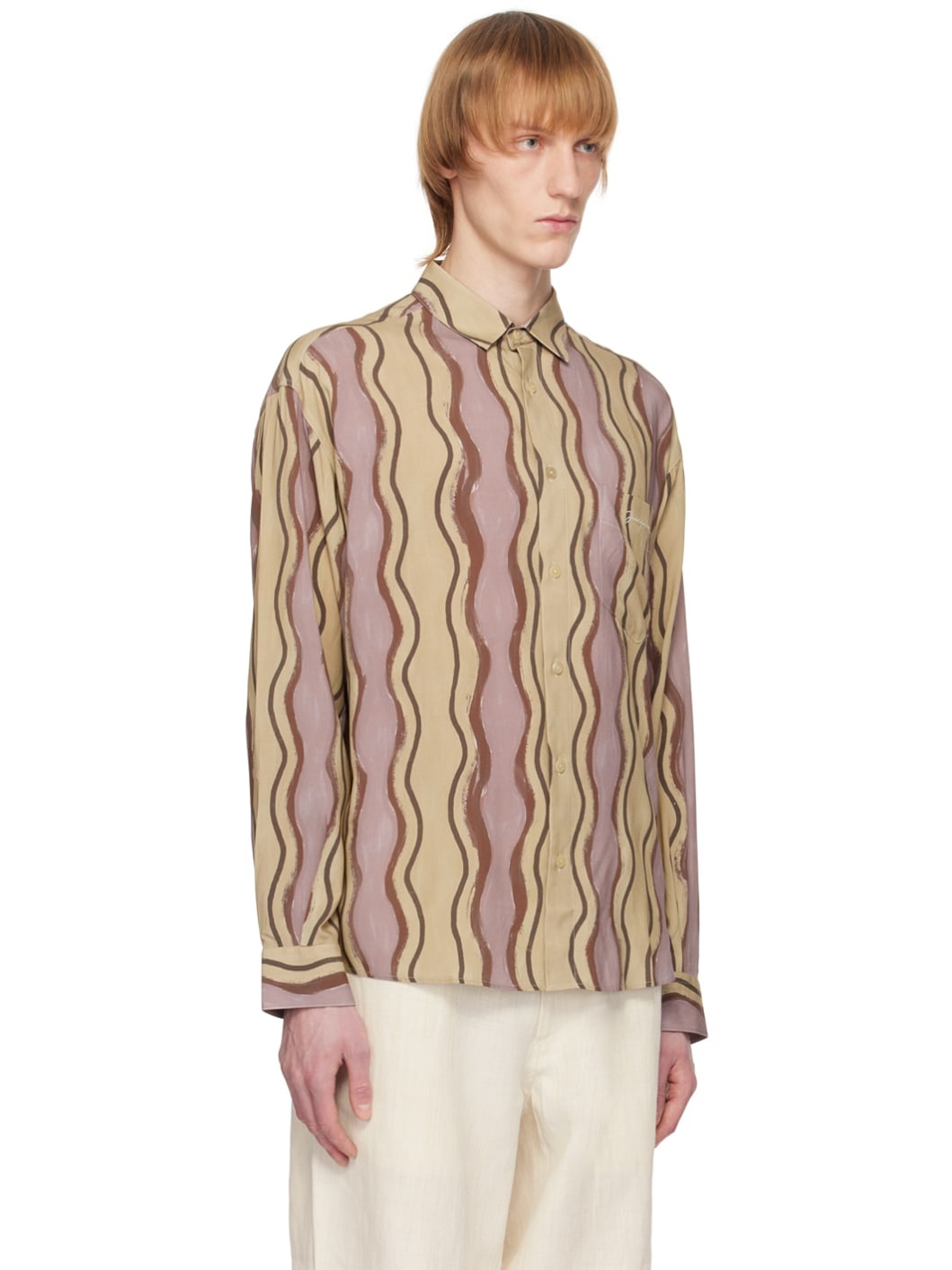 Beige 'La Chemise Simon' Shirt - 2