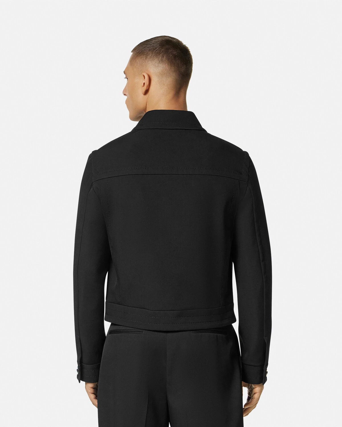Wool Twill Blouson Jacket - 5