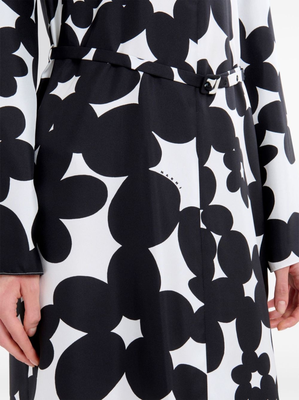 floral-print midi dress - 6