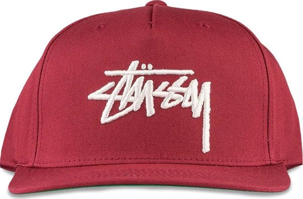 STUSSY Men Big Stock Point Crown Cap - 1