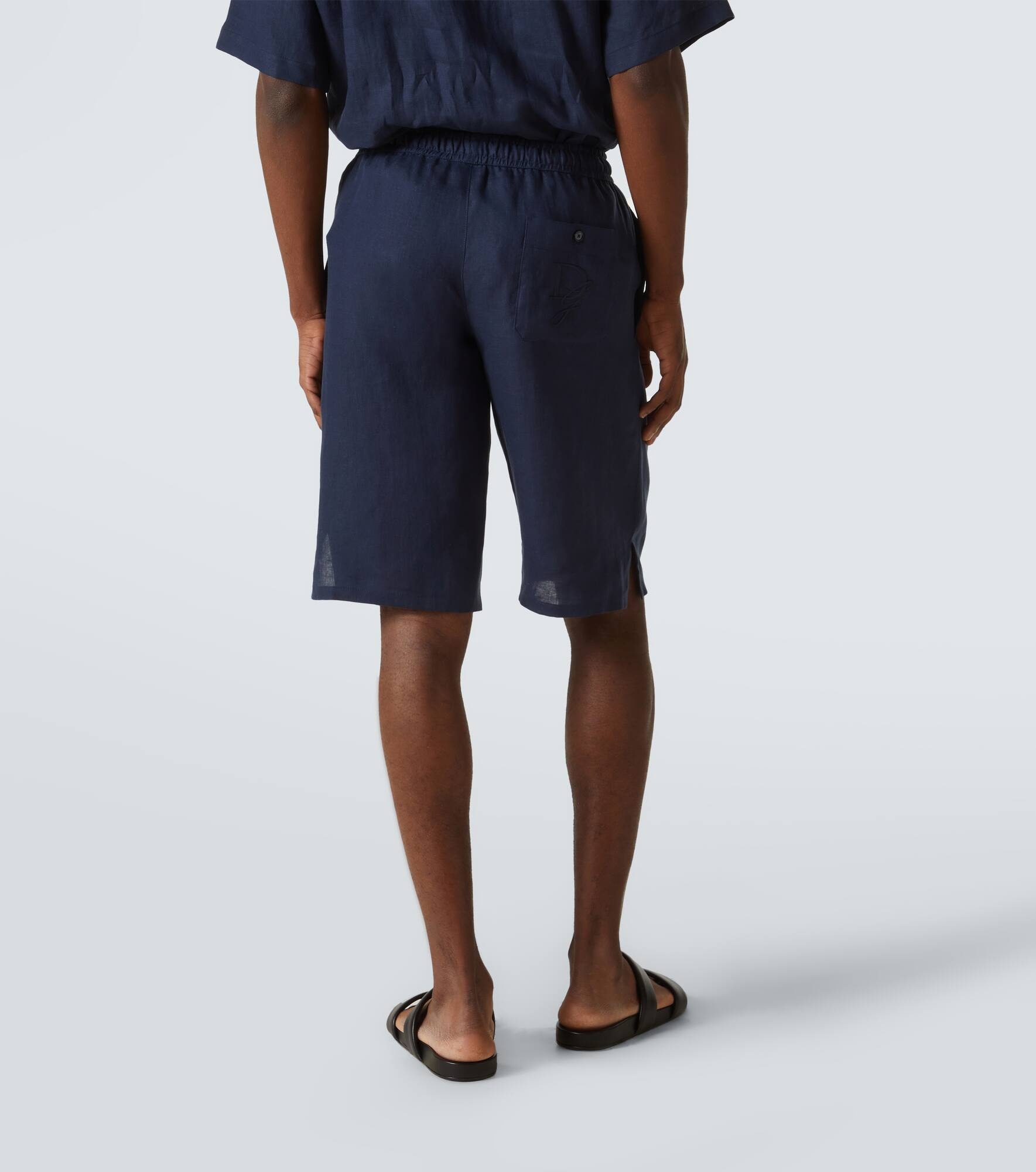 Linen Bermuda shorts - 4