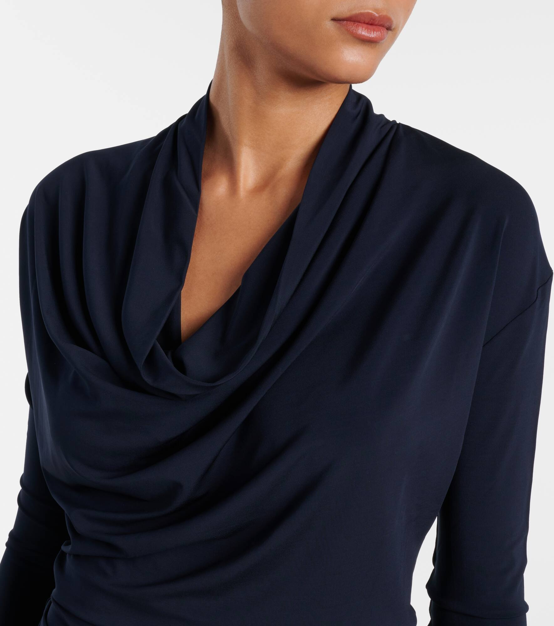 Fina draped jersey top - 4