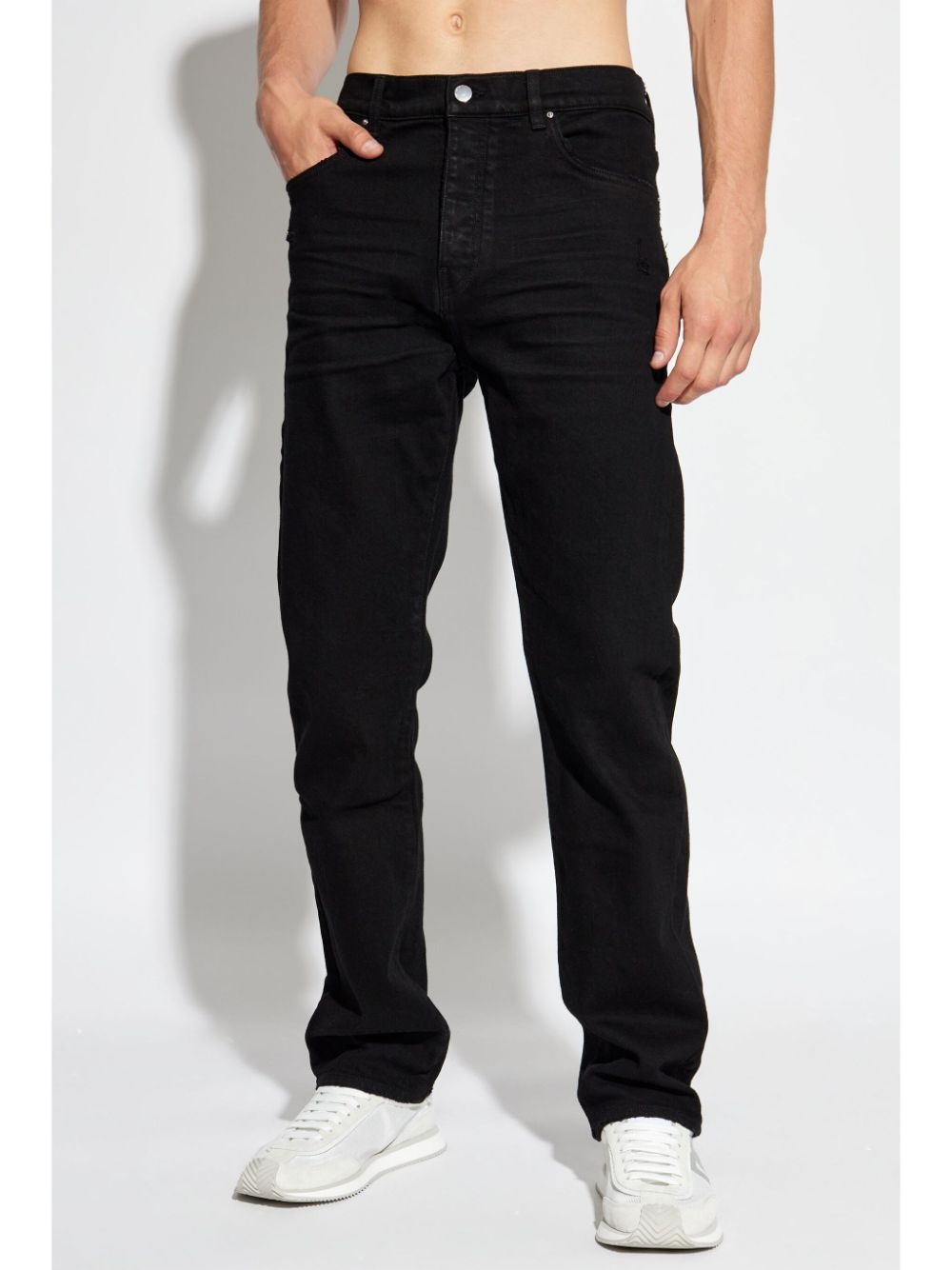 mid-rise slim-cut jeans - 3