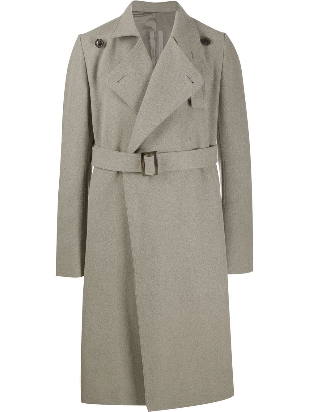 belted trenchcoat - 1