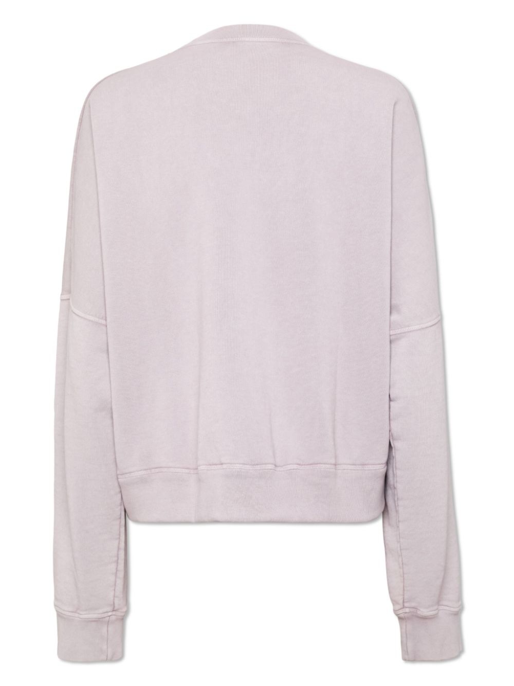 zip-detail sweatshirt - 2