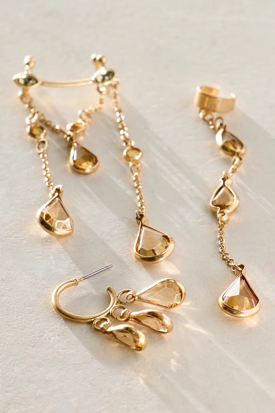 Waterfall Ear Cuff Set - 1