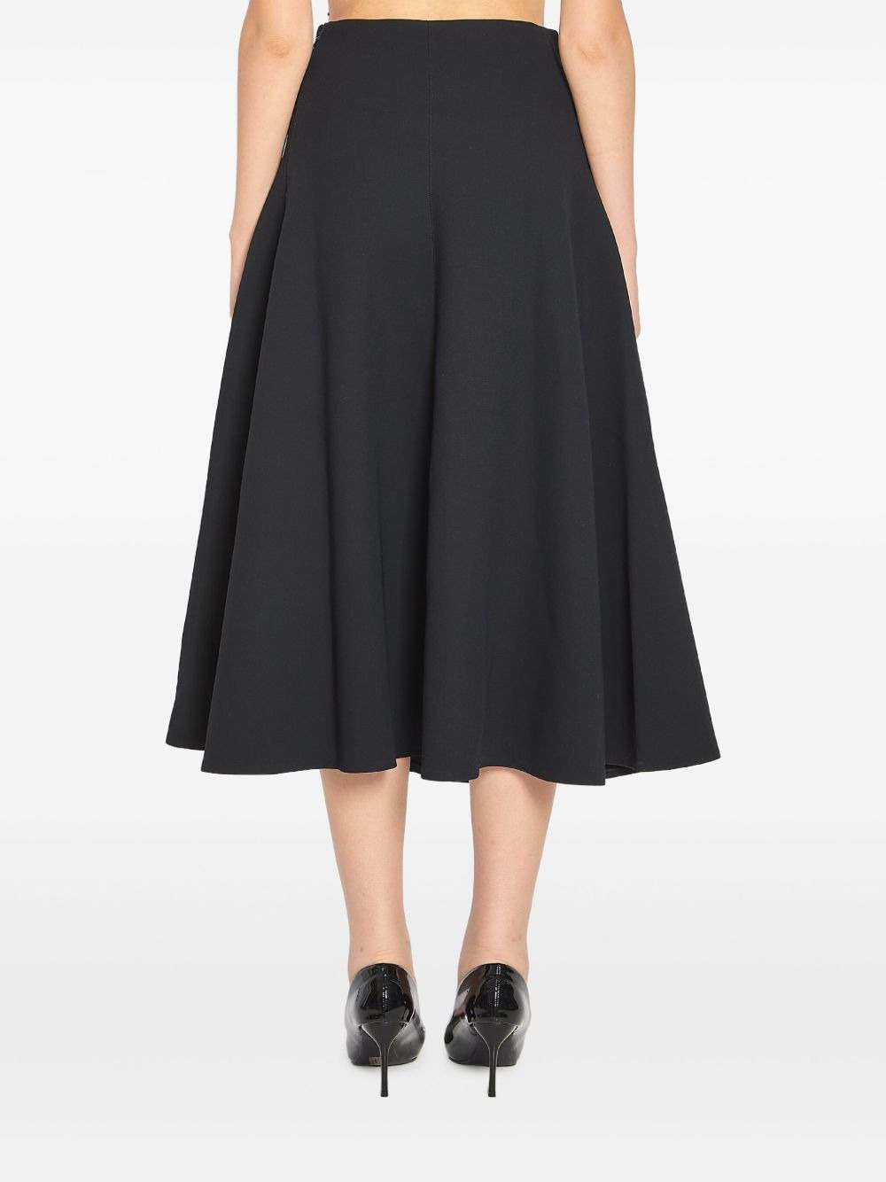 flared midi skirt - 4