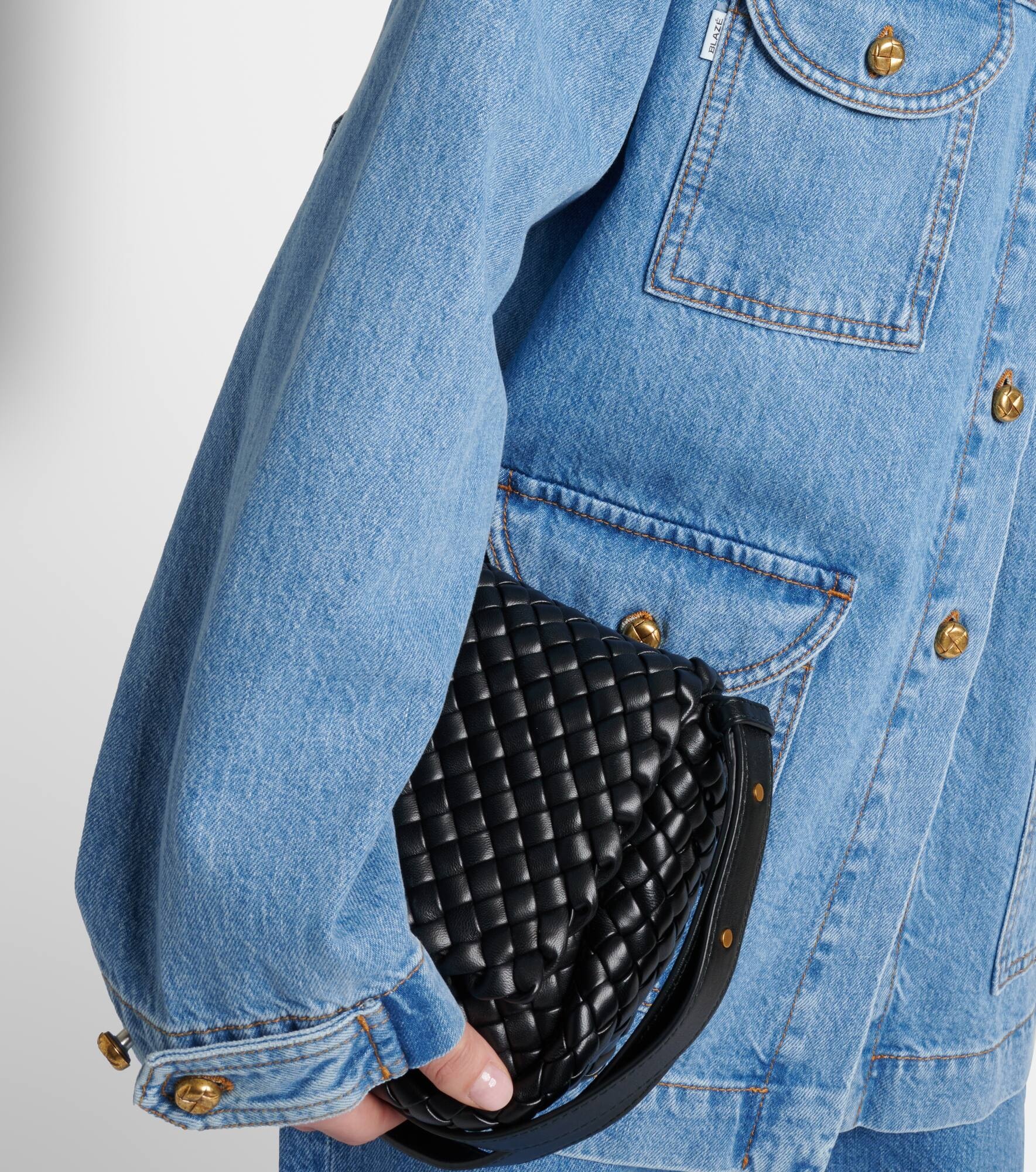 Sahariana oversized denim jacket - 5