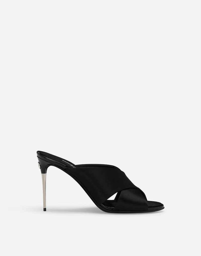 Satin mules - 1