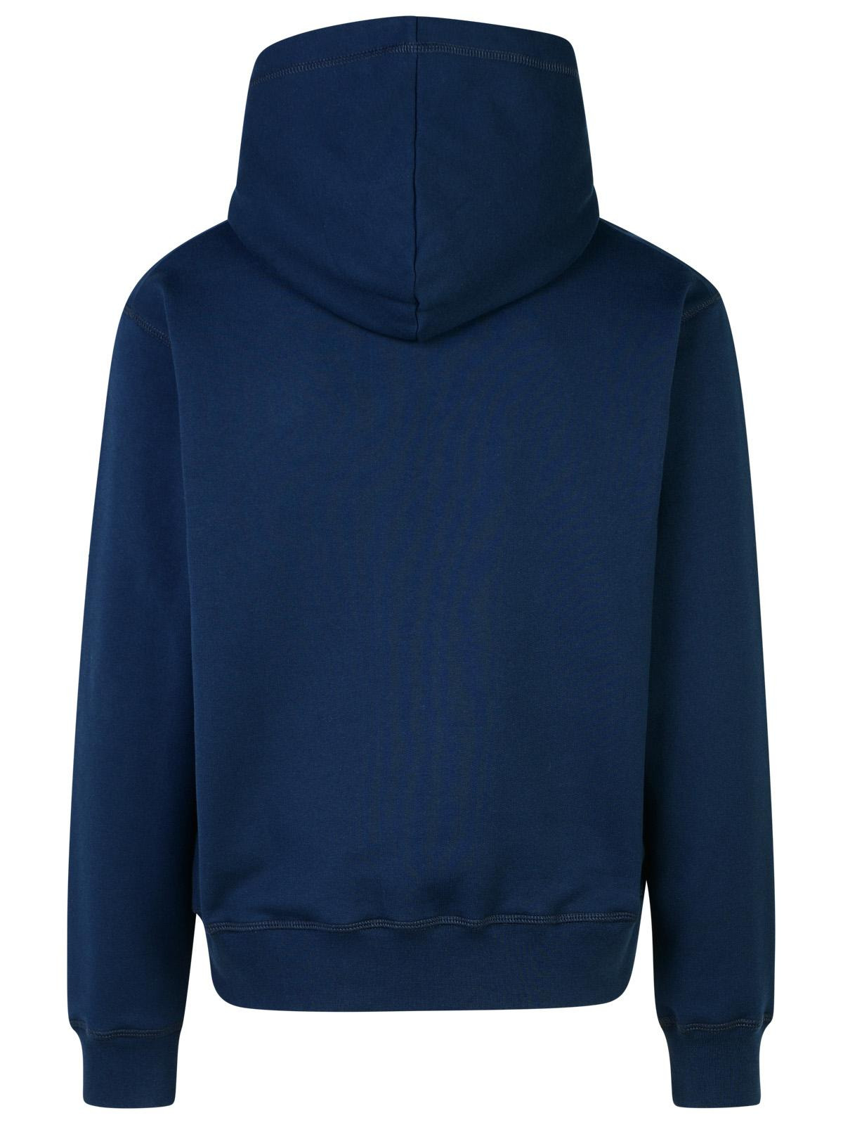 Dsquared2 Navy Cotton Sweatshirt Men - 3