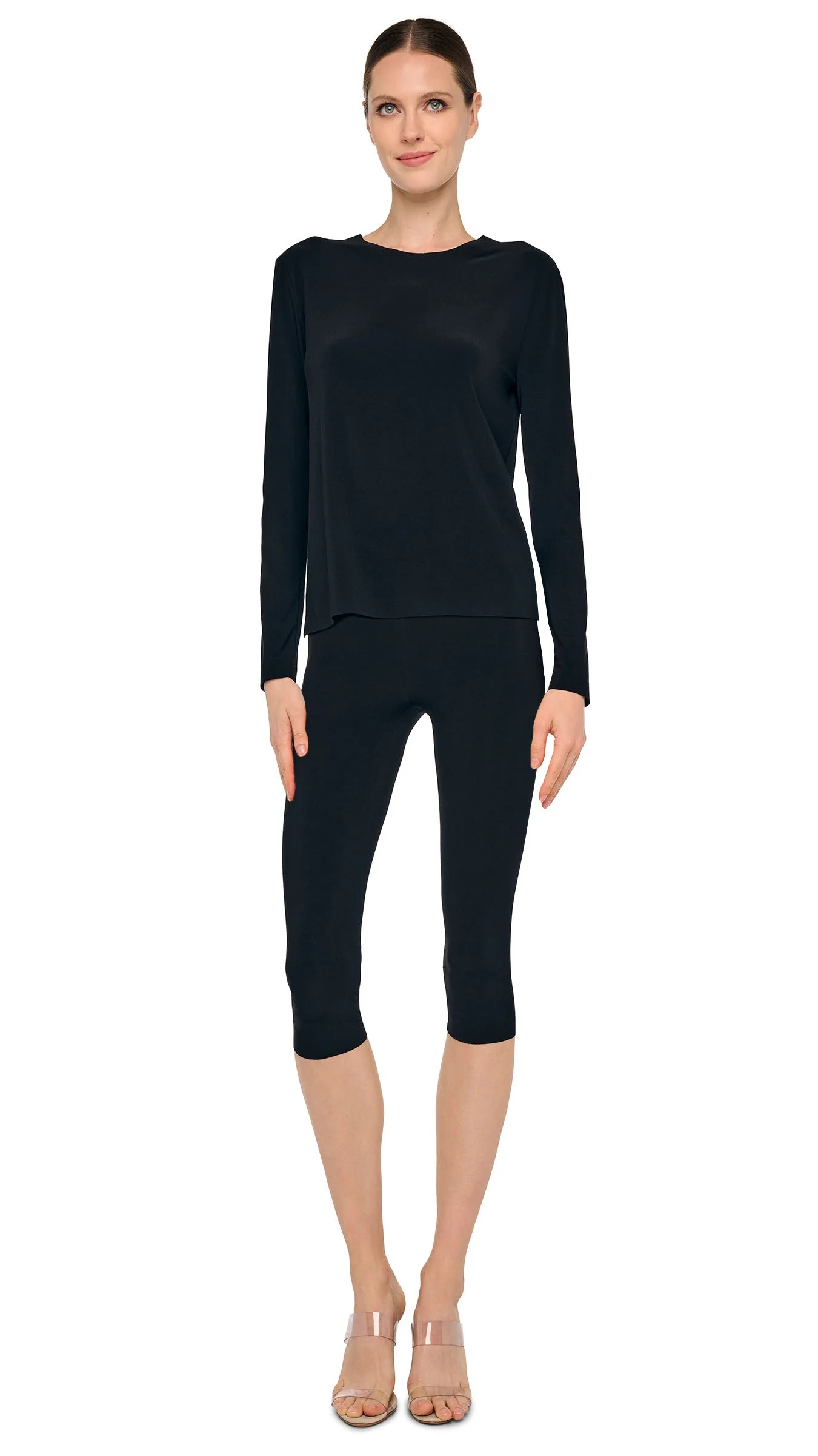 CROPPED LONG SLEEVE T - 1