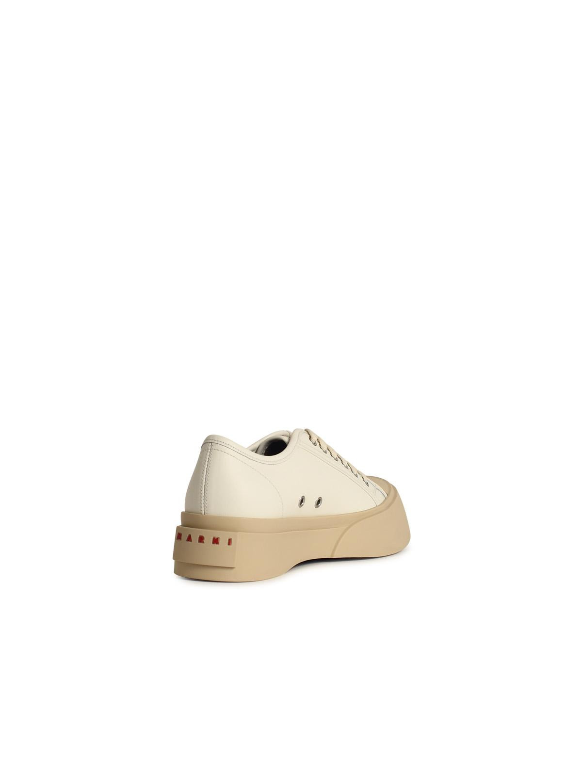 Marni White Leather Sneakers Men - 3
