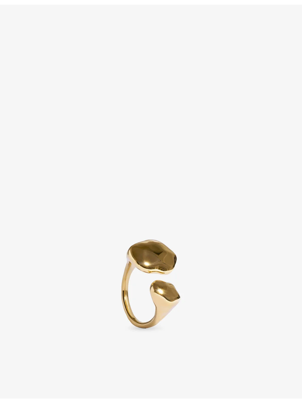 Odyssey Open 18ct Yellow Gold Vermeil Ring - 1