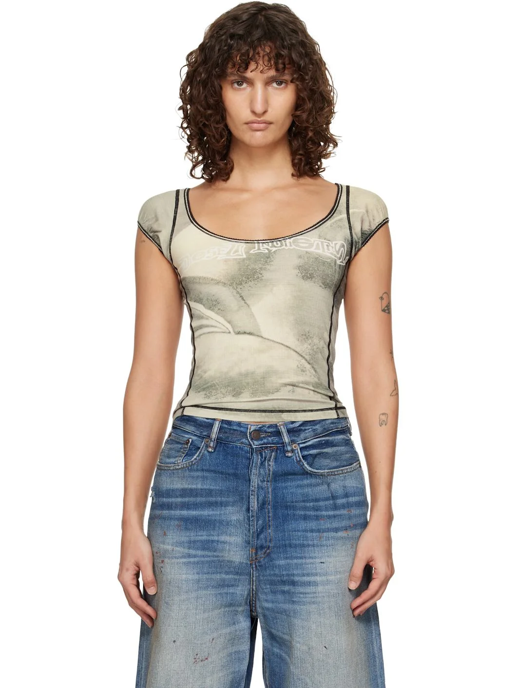 Gray T-Icaty T-shirt - 1