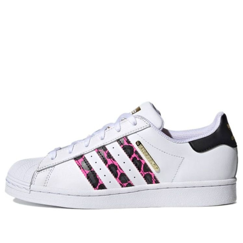 (WMNS) adidas originals Superstar 'White Black Gold' FX6037 - 1