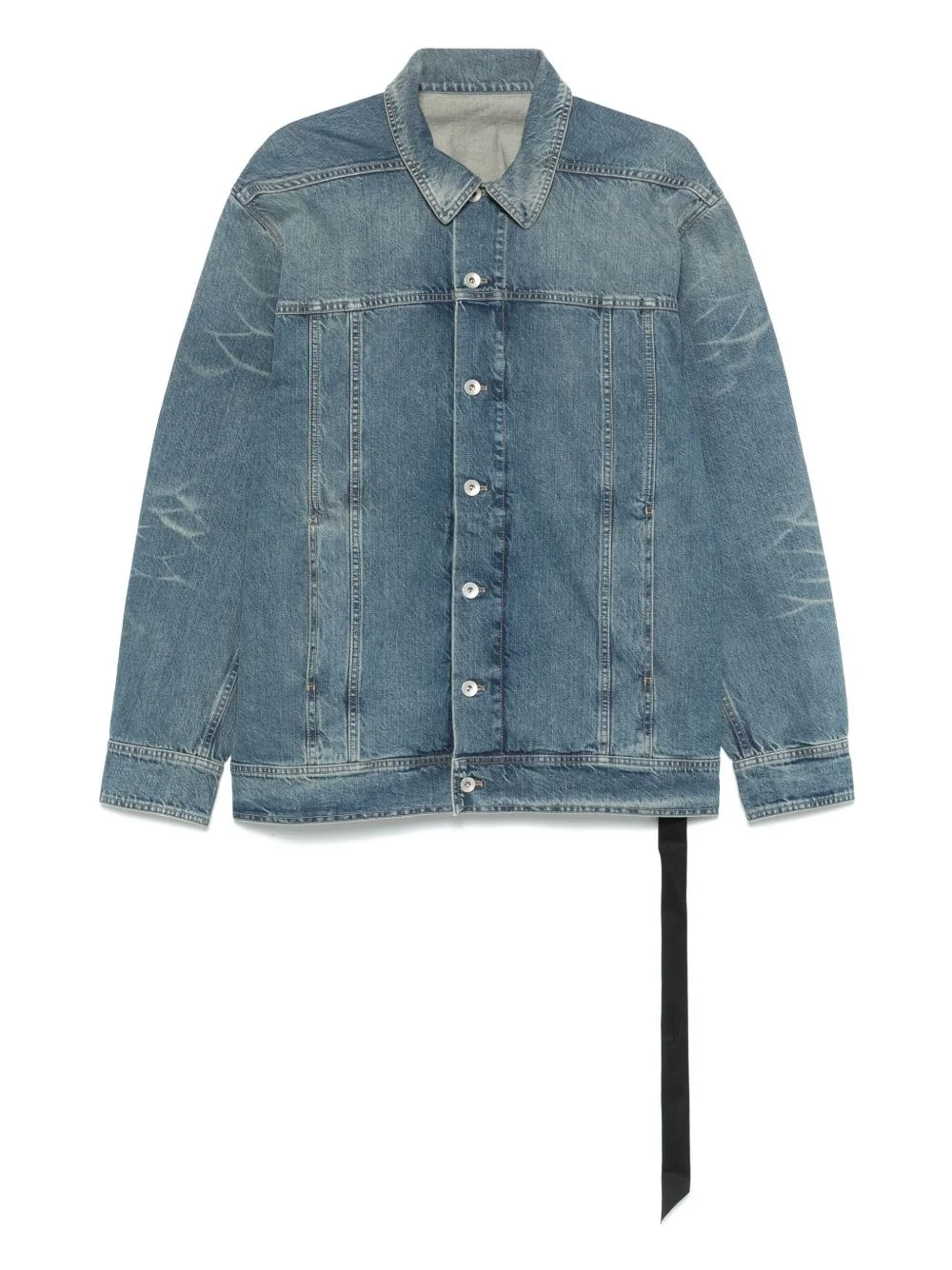 Jumbo denim jacket - 1