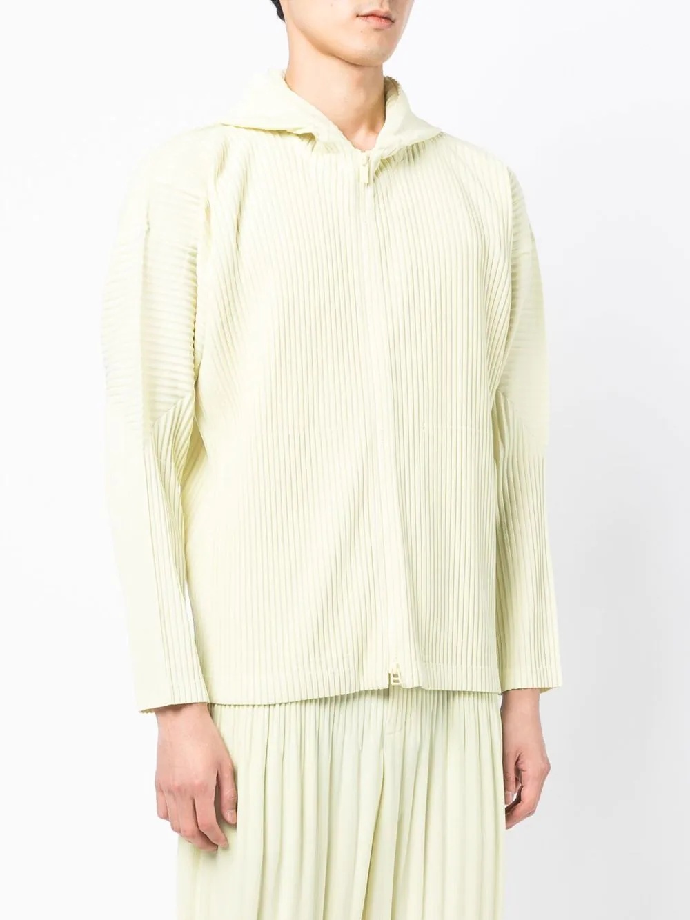 MC July pleated hoodie - 3