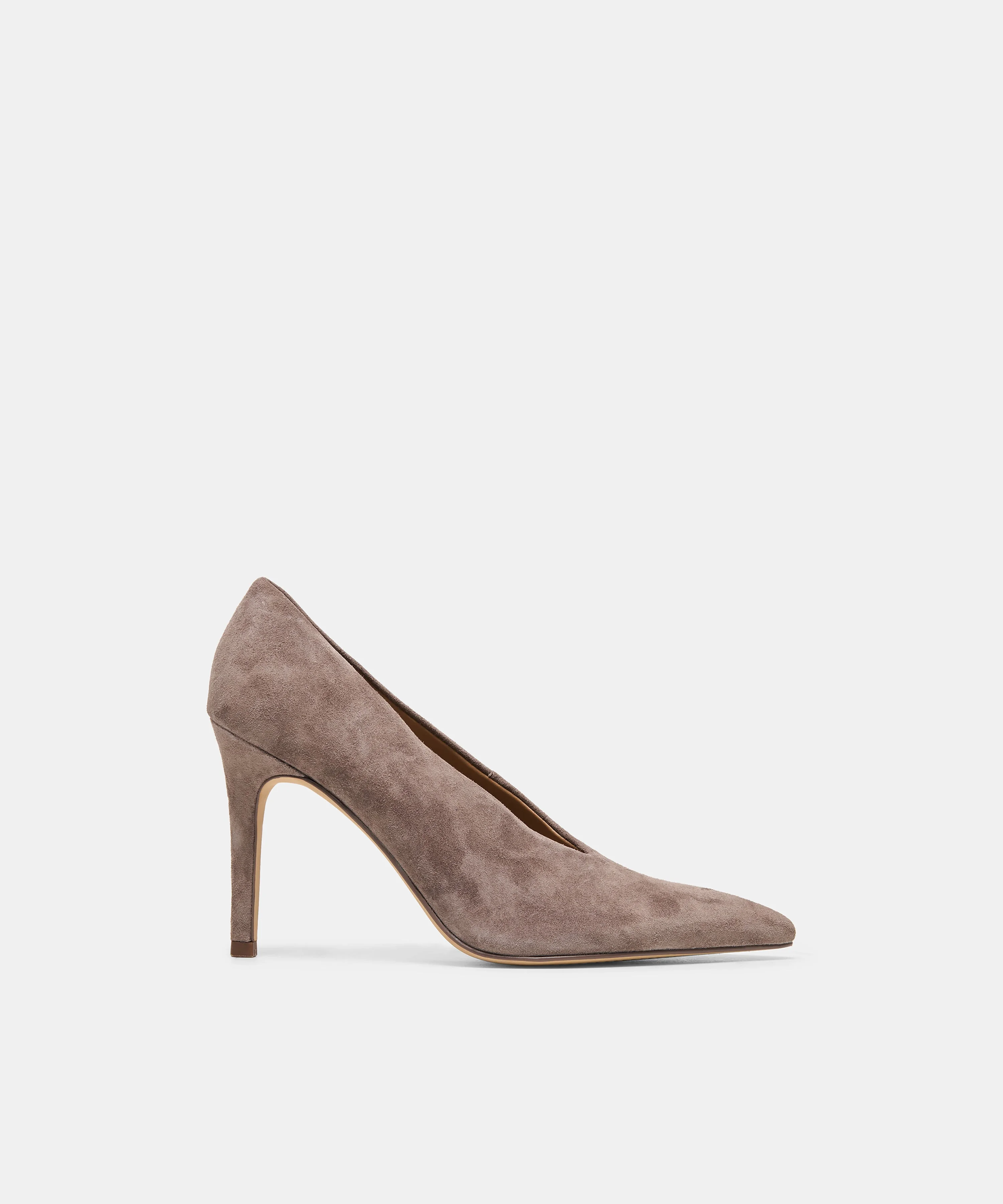 EMANI HEELS DOVE SUEDE - 1