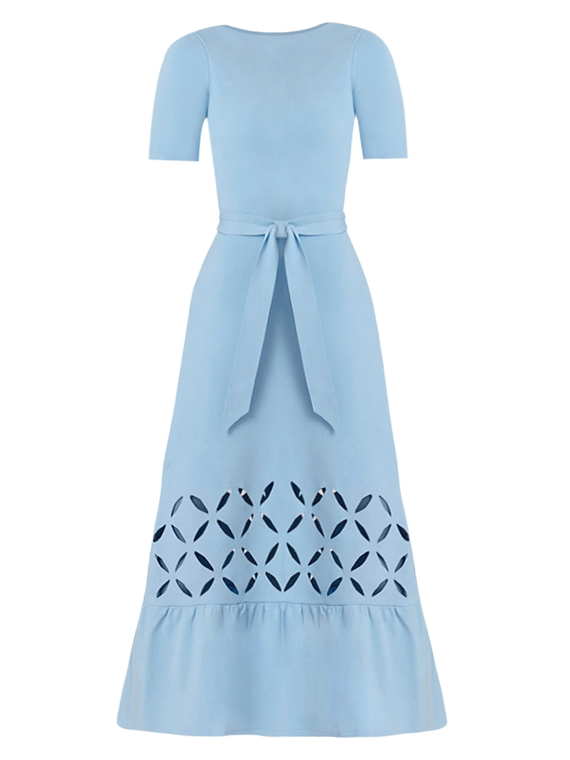 Women's Pendelton A-Line Midi-Dress - Sky Blue - 1