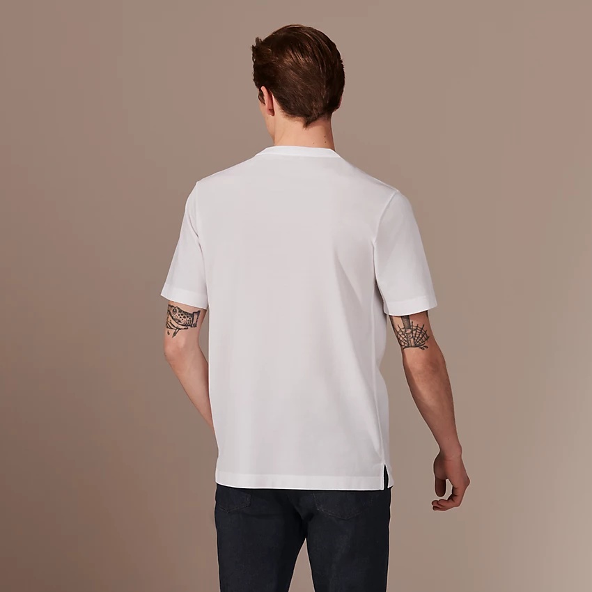 "H" embroidered T-shirt - 2