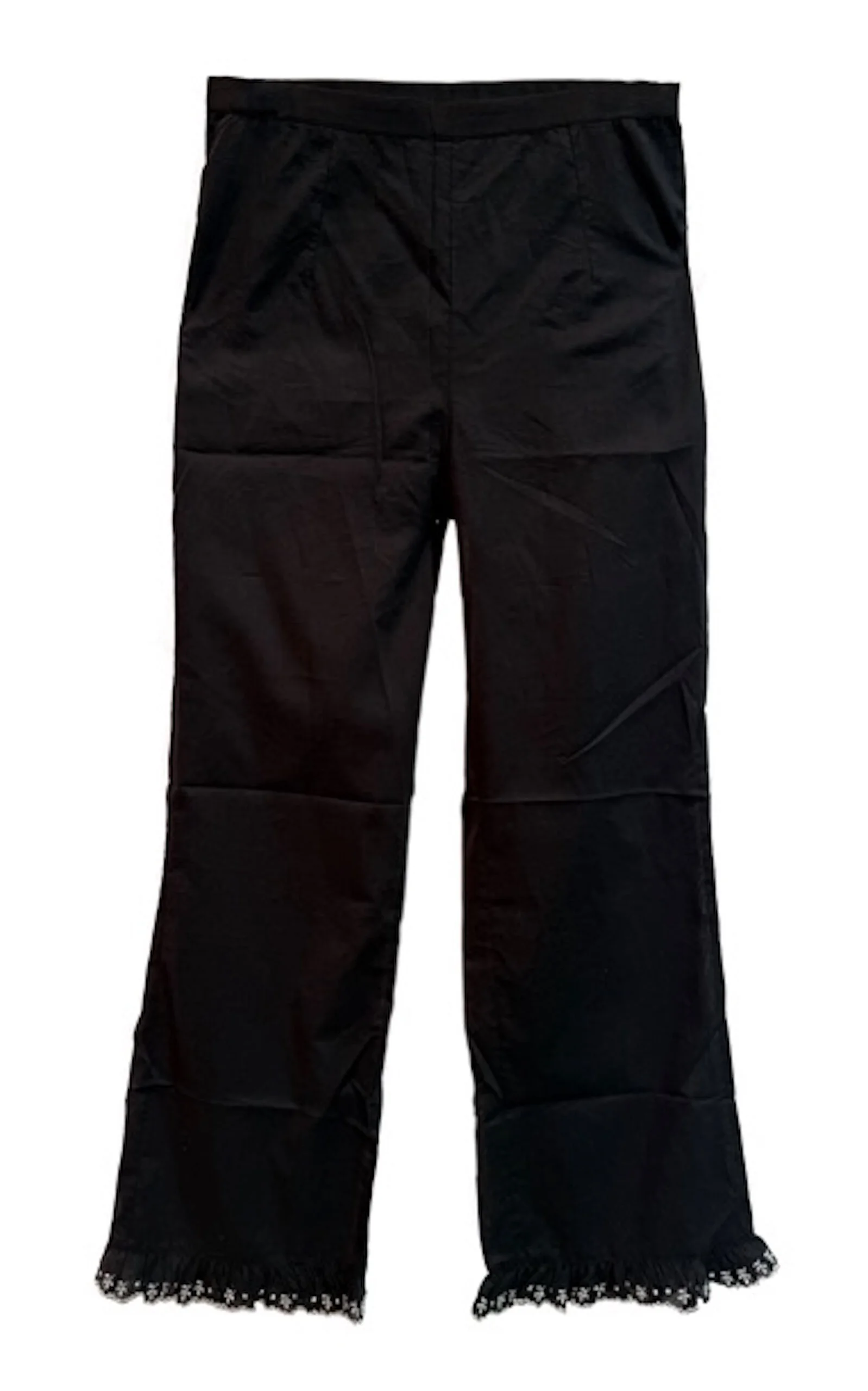 Kaja Cotton Pants black - 1