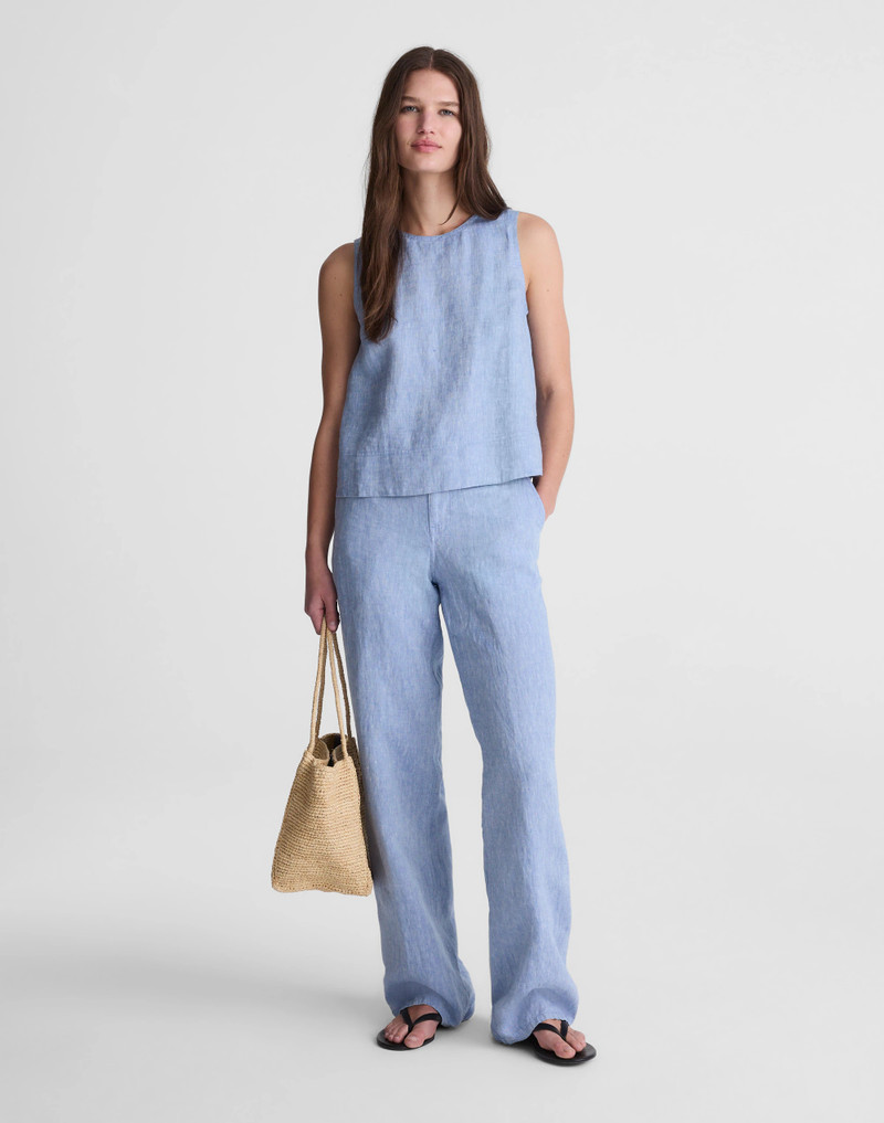 Shell Top in 100% Linen 6