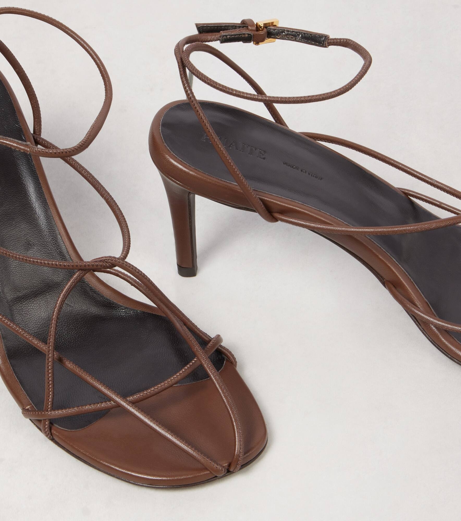 Loulou 75 leather sandals - 5