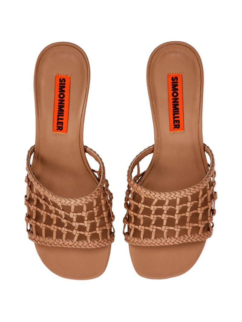 SIMONMILLER Beep knotted sandals outlook