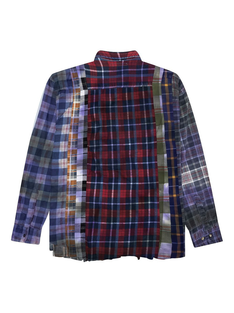 NEEDLES Rebuild 7 Cut patchwork shirt outlook