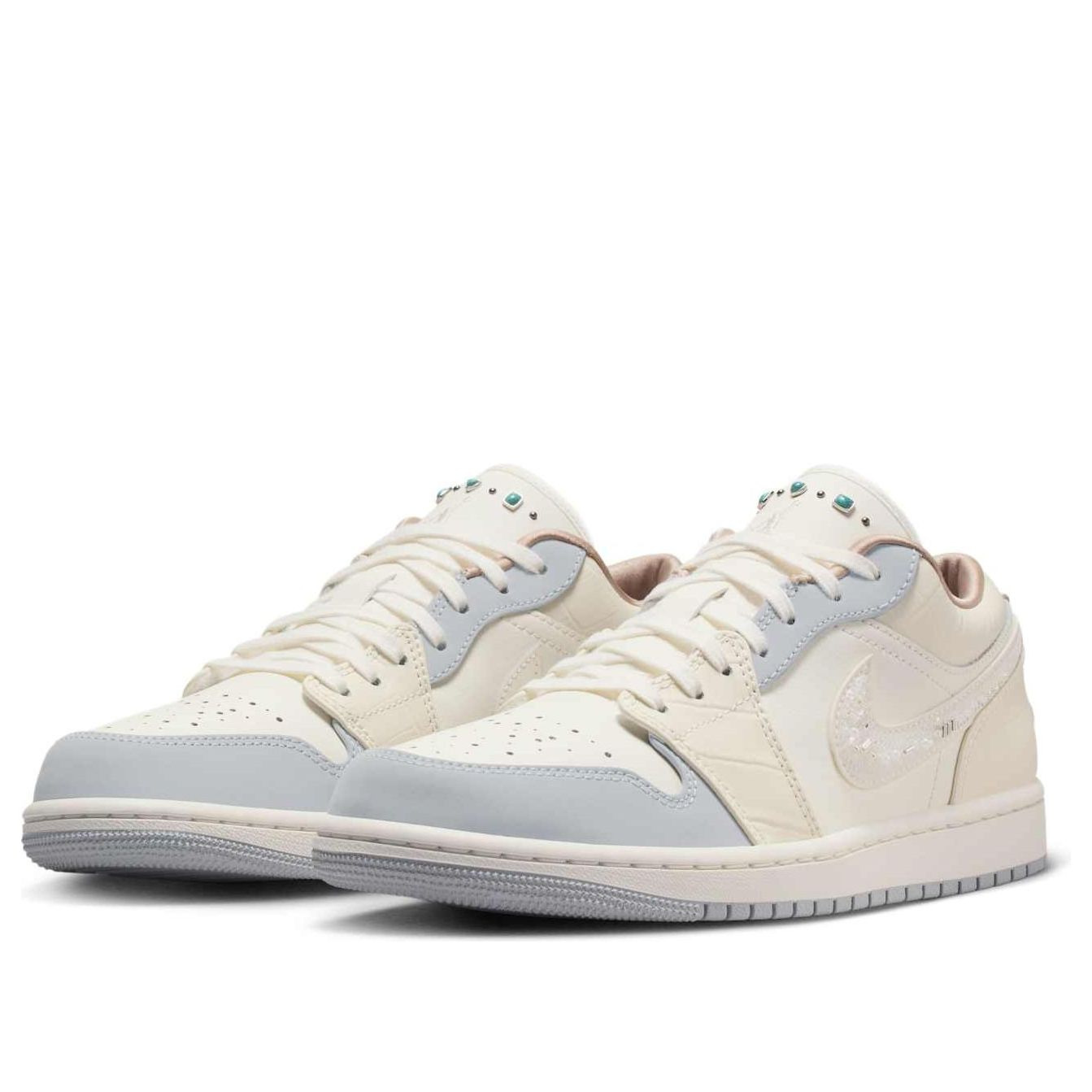(WMNS) Air Jordan 1 Low 'Sail Soft Pearl' IH7323-100 - 4