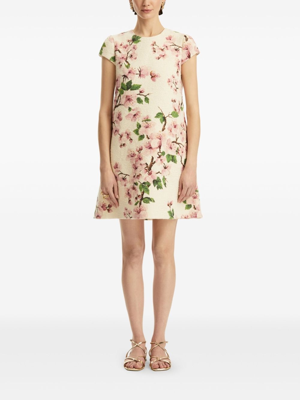 silk mini dress - 2