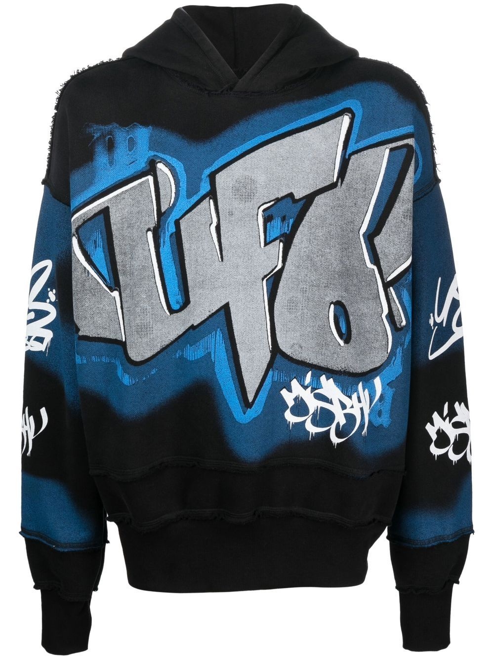 x UFO361 graphic-print hoodie - 1