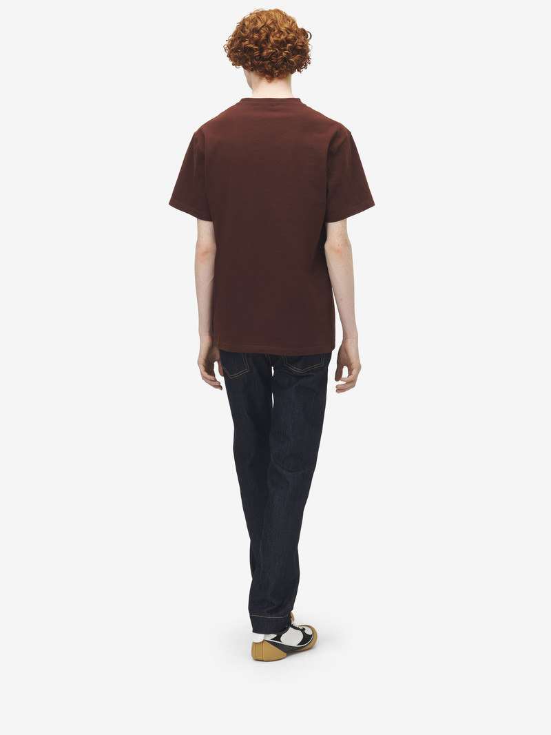 Flocked McQueen Logo T-shirt 5