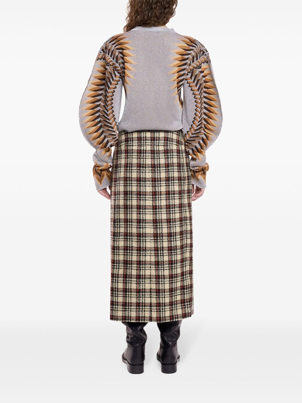 jacquard sweater - 3