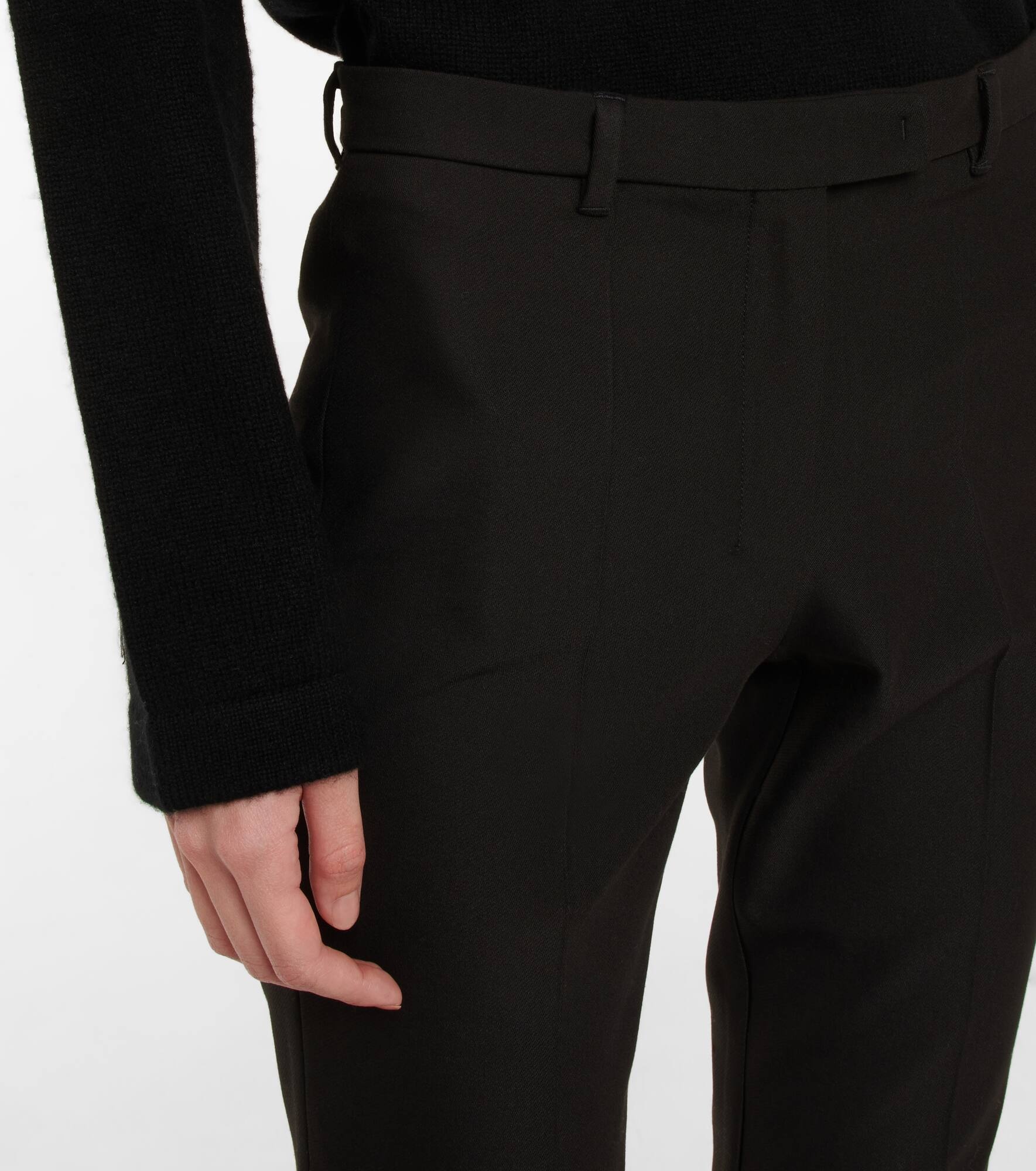Fatina mid-rise cropped pants - 4