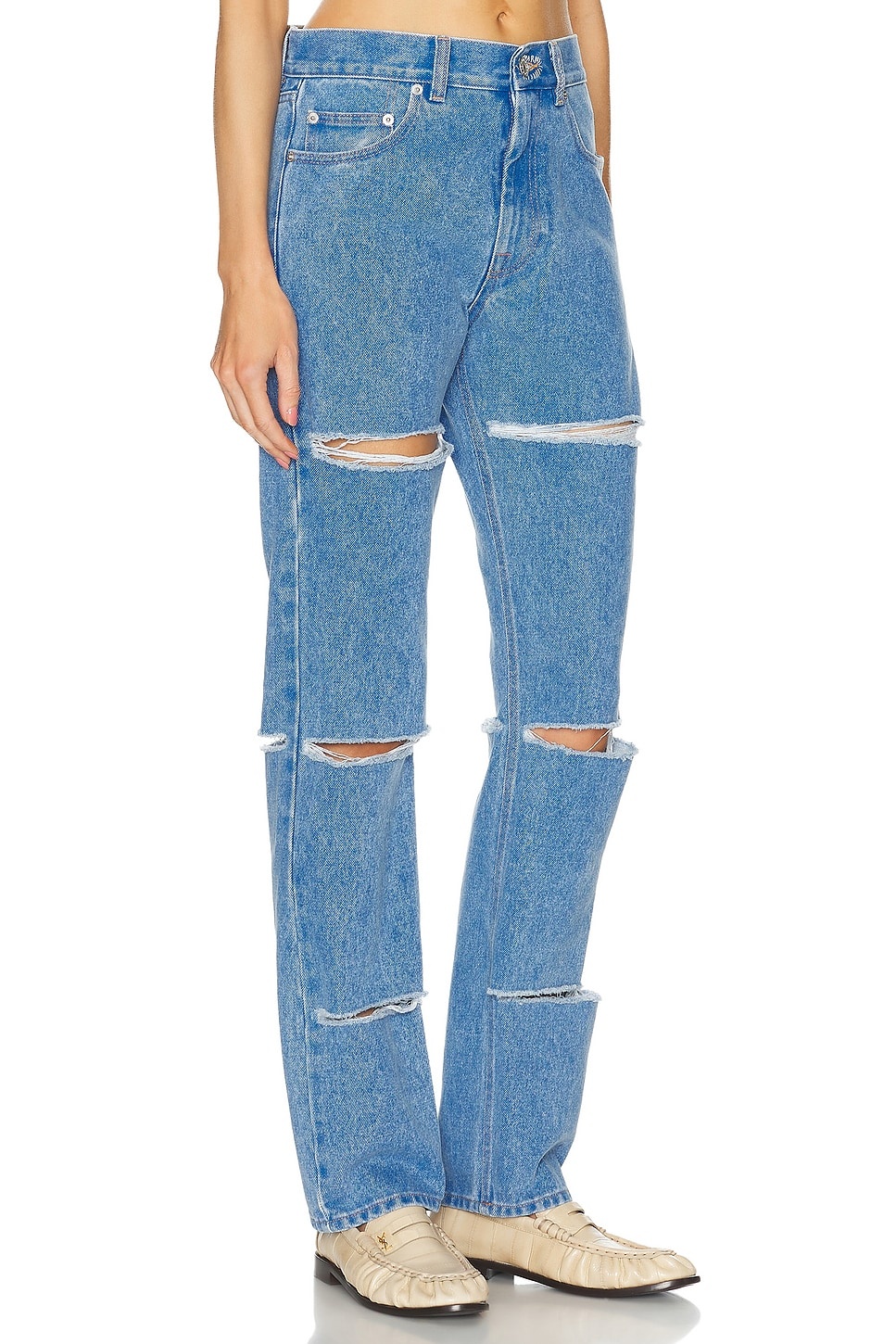 Distressed Straight Leg - 2
