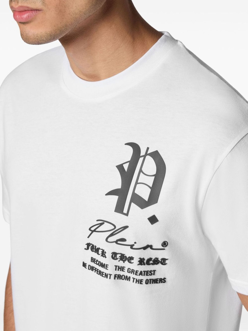 logo-print cotton T-shirt 4